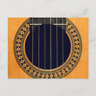 Postal Increíble Guitarra Acústica