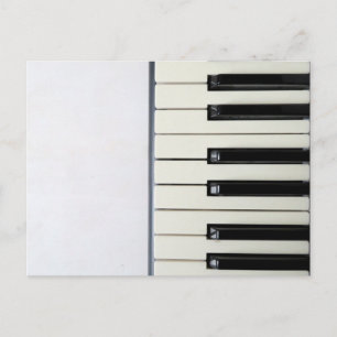 Postal Incríble Arte de Piano