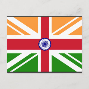 Postal Indentidad anglo india, India