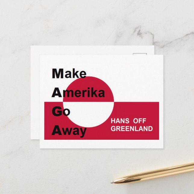 Postal Independant Greenland (Anverso/Reverso In Situ)