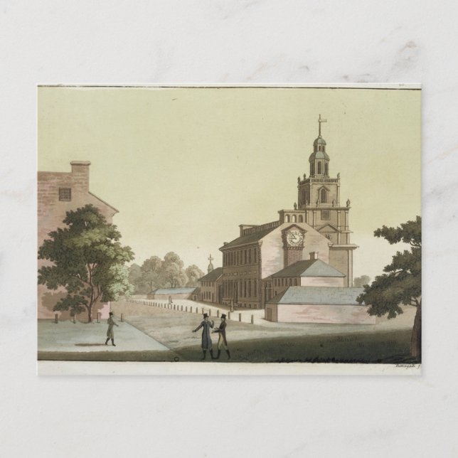 Postal Independence Hall, Philadelphia, Pennsylvania, fro (Anverso)