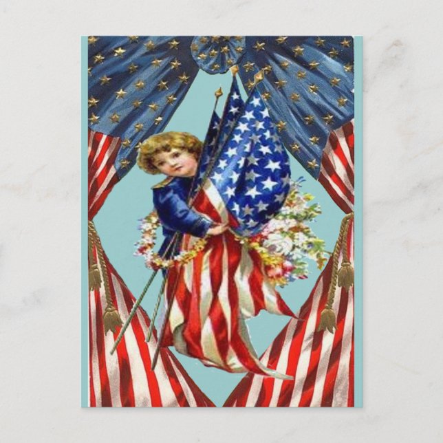 Postal Independencia Vintage y Libertad, ZSSG (Anverso)