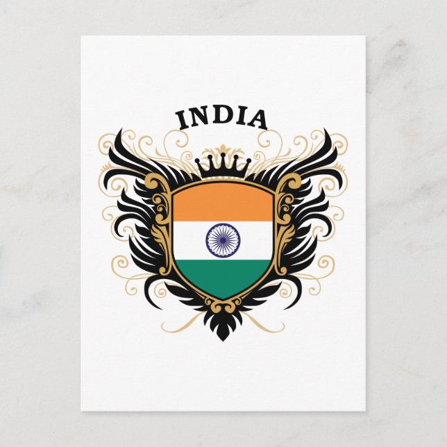 Postal India (Anverso)
