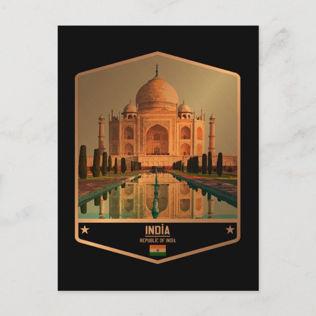 Postal India (Anverso)