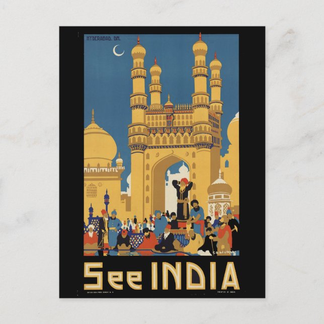 Postal India (Anverso)