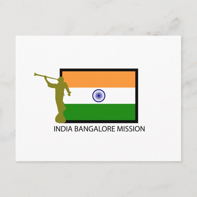 POSTAL INDIA BANGALORE MISION LDS CTR (Anverso)