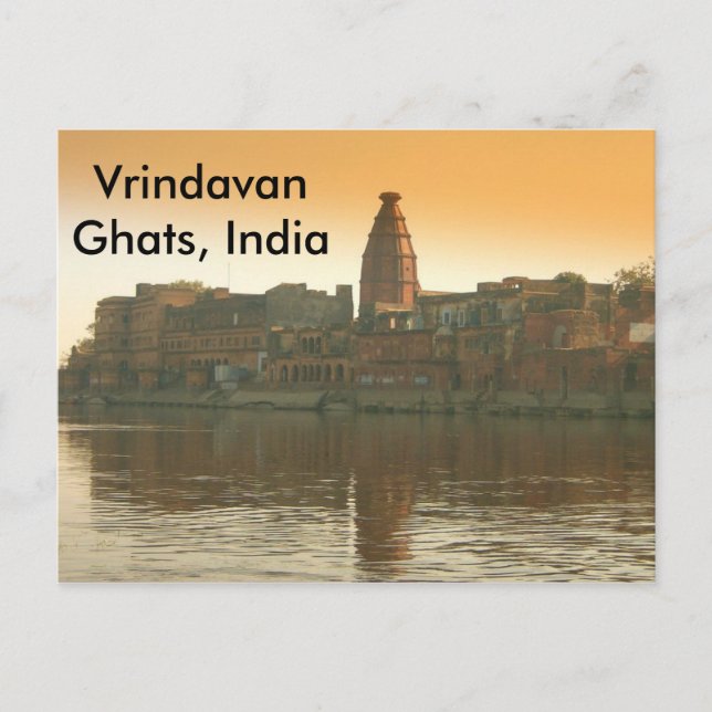 Postal India espiritual (Anverso)