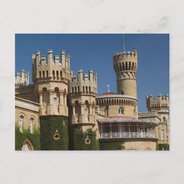 Postal INDIA, Karnataka, Bangalore: Palacio de Bangalore (Anverso)