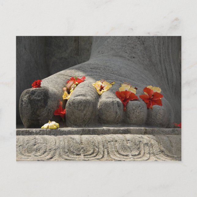 Postal India, Mangalore, Karkala. Religión janesa (Anverso)