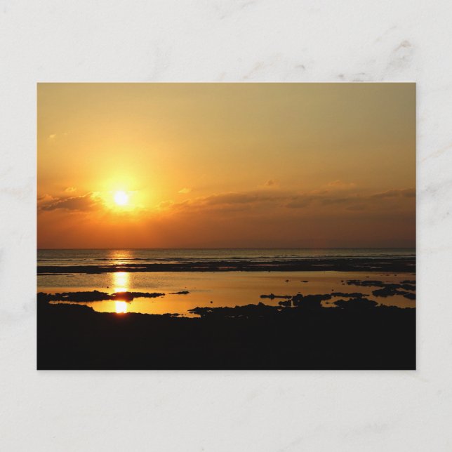 Postal India - Neil Island (Shaheed Dweep) sunset (Anverso)