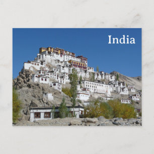 Postal India Turismo de Viaje Antiguo Add