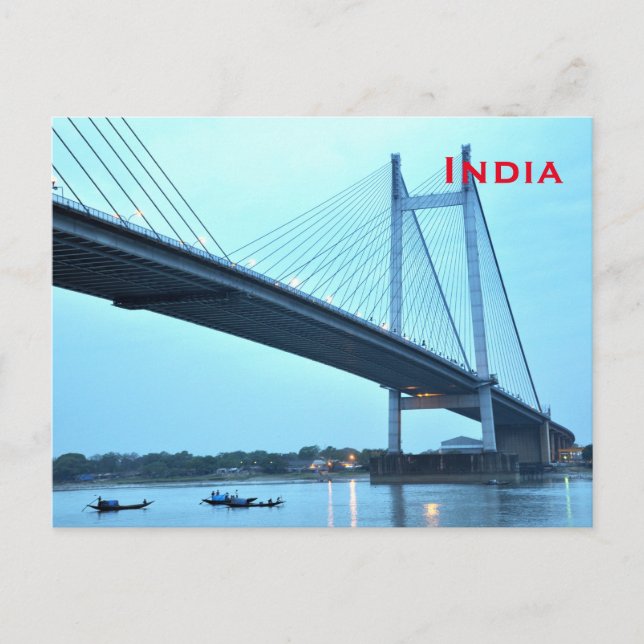 Postal India: Viaje de turismo de cosecha (Anverso)