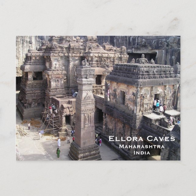 Postal India: Viaje de turismo de cosecha (Anverso)