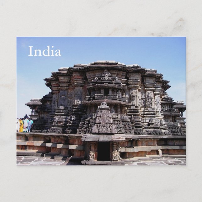 Postal India: Viaje de turismo de cosecha (Anverso)