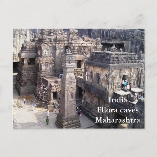 Postal India: Viaje de turismo de cosecha (Anverso)