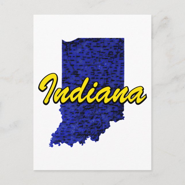 Postal Indiana (Anverso)