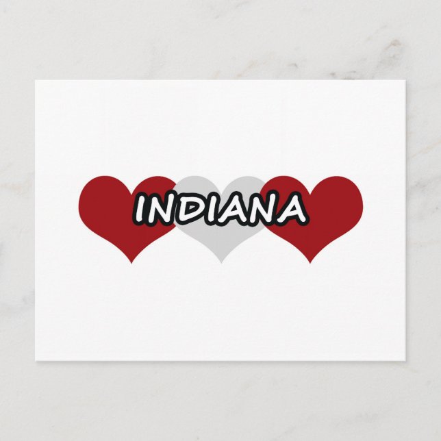 Postal Indiana (Anverso)