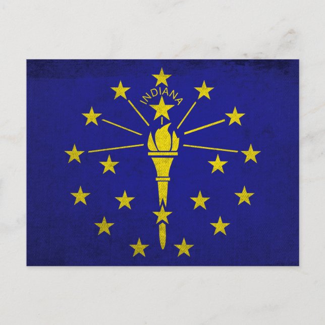 Postal Indiana (Anverso)