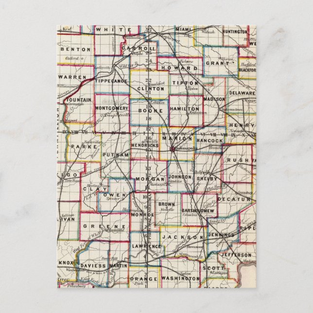 Postal Indiana 2 (Anverso)
