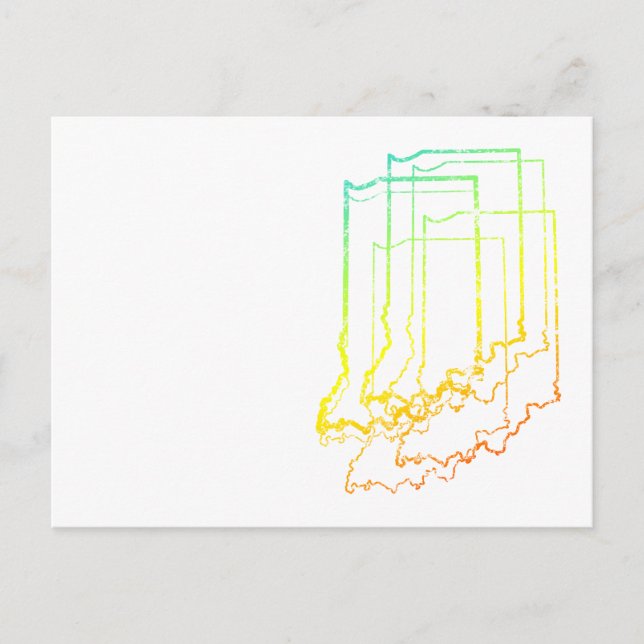 Postal indiana chill blur (Anverso)