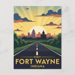 Postal Indiana Fort Wayne Travel