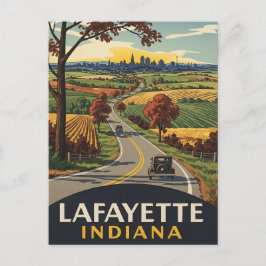 Postal Indiana Lafayette Travel