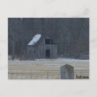 Postal Indiana Winter