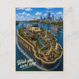 Postal Indiana | Wish You Were Here | Serie del Estado