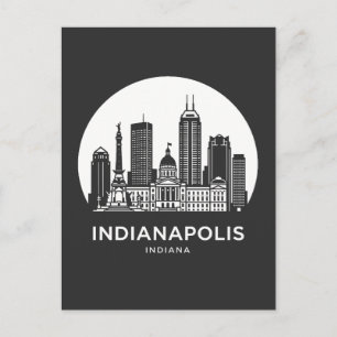 Postal Indianápolis Ciudad Indiana