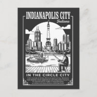 Indianapolis Ciudad Indiana En La Ciudad Del Círcu