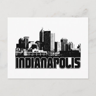 Postal Indianapolis Skyline