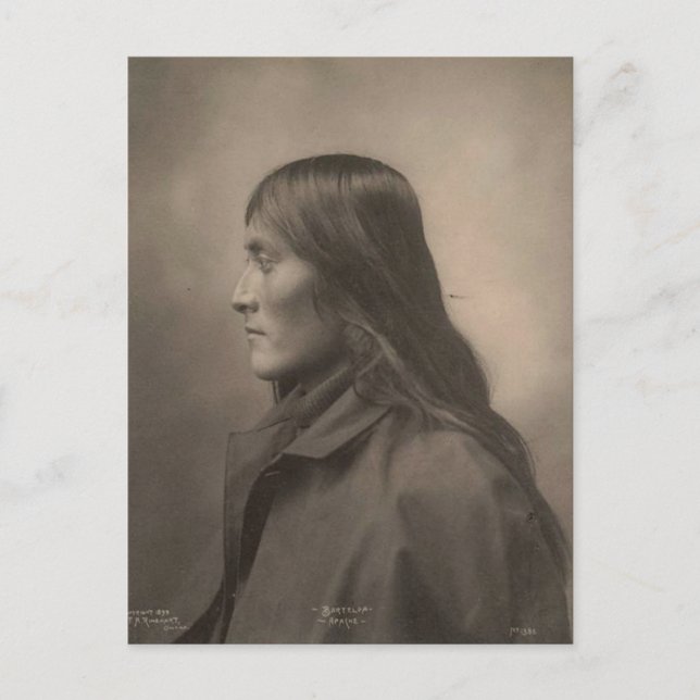 Postal Indias antiguas: Bartelda, Apache - (Anverso)