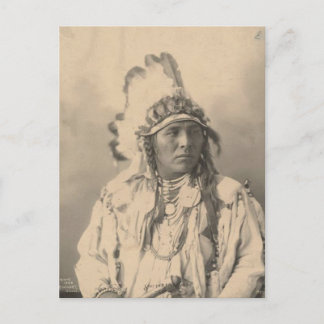 Postal Indias de la época : Conejo de Jack Visto, Crow -