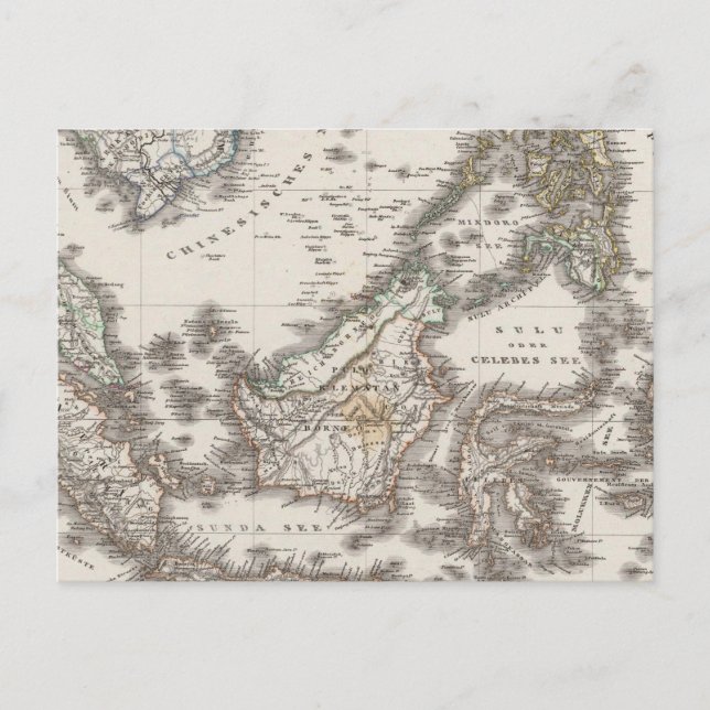 Postal Indias Orientales 3 (Anverso)