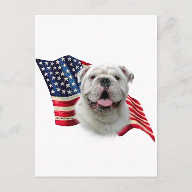 Postal Indicador de bulldog (Anverso)