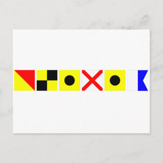 Postal Indicador de código Olivia