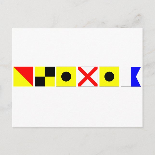 Postal Indicador de código Olivia (Anverso)