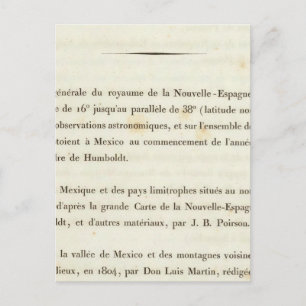 Postal Índice 1 Nueva España