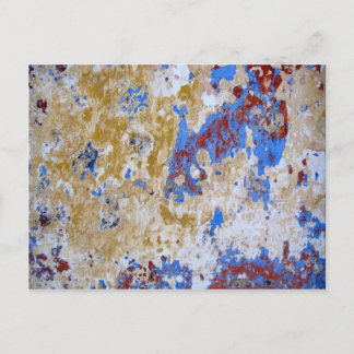 Postal Indien - uralte Hauswand