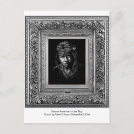 Postal Indígena Nativo Americano.