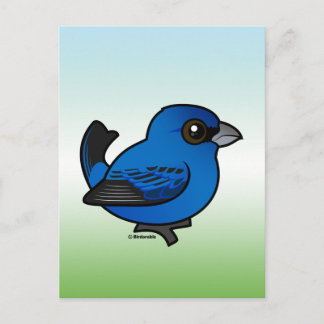 Postal Indigo Bunting