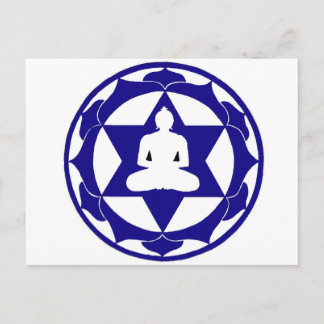 Postal Indigo Lotus