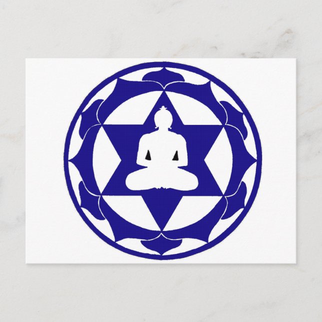 Postal Indigo Lotus (Anverso)