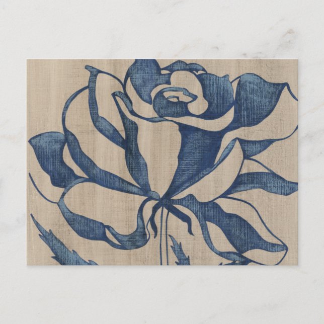 Postal Indigo Rosa (Anverso)