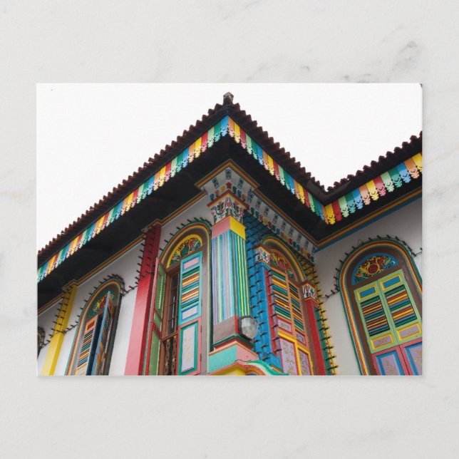 Postal indio (Anverso)