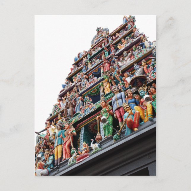 Postal indio (Anverso)