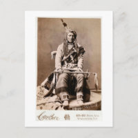 Indio de los cuervos 1880 Nativo nativo americano 