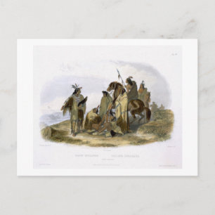 Postal Indios de los cuervos, placa 13 del volumen 1 de `