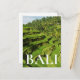 Postal Indonesia, Bali| Plantones de arroz (Anverso/Reverso In Situ)