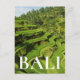 Postal Indonesia, Bali| Plantones de arroz (Anverso)